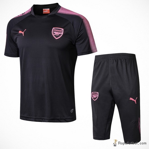 Camiseta Entrenamiento Arsenal Conjunto Completo 2017/18 Negro